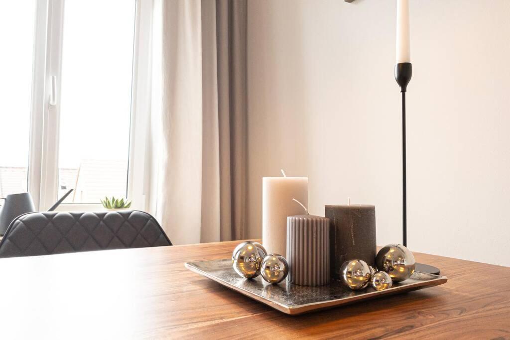 Luxus-Apartment In Leipzig Mit Privat-Parkplatz Luaran gambar